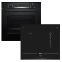 Bosch EcoClean Teleskopauszug + Induktionskochfeld PowerBoost autark NEU