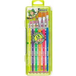JOLLY NEON Pinsel-Set Größe 6, 8, 10, 12, 6-teilig