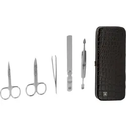 Zwilling Maniküre Pediküre Set 5tlg. mit Nagelschere, Leder