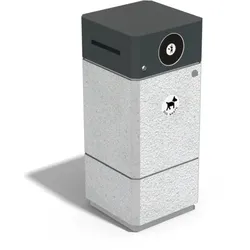 Abfallbehalter zum Sammeln von Hundeabfallen h677_14