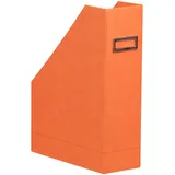 Rhodia Rhodiarama Stehsammler aus Kunstleder, 10x25x31cm - tangerine