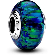 Pandora Schillerndes Grünes Charm Silber 791691C04