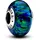 Pandora Schillerndes Grünes Charm Silber 791691C04