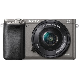 Sony Alpha 6000 grau + 16-50 mm PZ OSS