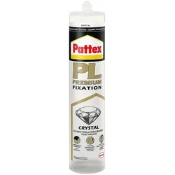 Montagekleber PATTEX PL Crystal 290g Kartusche