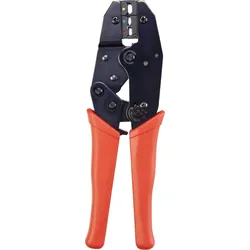TOOLCRAFT 1486609 Crimpzange 1 Stück Isolierte Kabelschuhe, Isolierte Steckverbinder, Isolierte Stoß