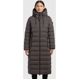 khujo Wintermantel dunkelgrau XS
