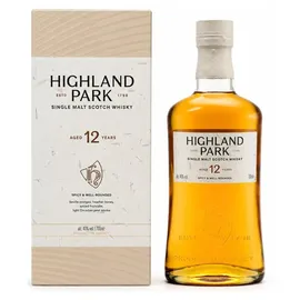 Highland Park 12 Years Old Single Malt Scotch 40% vol 0,7 l Geschenkbox