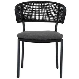 barths Best Spitz Gartenstuhl 59 x 66 x 82 cm anthrazit 5 St.