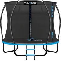 Thunder Trampolin für Kinder für den Garten THUNDER INSIDE ULTRA 10FT 305CM blau blau 305 CM