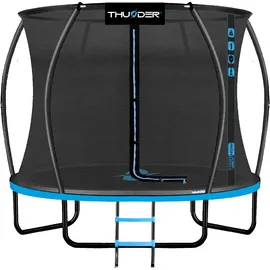Thunder Trampolin für Kinder für den Garten THUNDER INSIDE ULTRA 10FT 305CM blau blau 305 CM