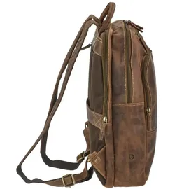 GREENBURRY Vintage Daypack Leder Braun