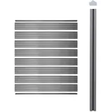 MCW Windschutz Savoie 98 cm grau WPC