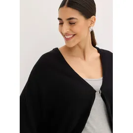 bonprix Strickjacke schwarz XL