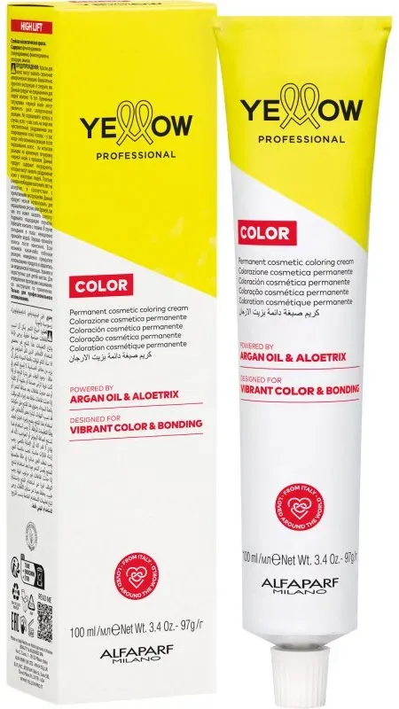 Yellow Professional Color Permanent Haarfarbe Super-Aufheller Intensiv Asch 11.11 100ml