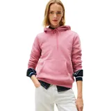 Tommy Hilfiger Tommy Jeans Linear Hoodie W - Kapuzenpullover - Damen - Light Pink), S