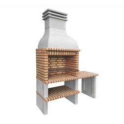 MOVELAR Grill Paellero Ondara aus farbigen Ziegeln