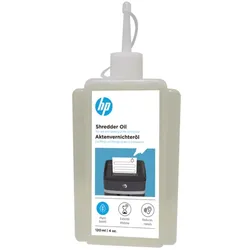 HP Aktenvernichter Öl, 120 ml - Pflanzlicher Schmierstoff für Shredderpflege