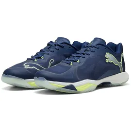 Puma Vantage Nitro Hallenschuhe Herren persian blue/fizzy light/puma white 42,5
