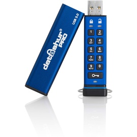 iStorage datAshur Pro 32GB blau USB 3.0 (IS-FL-DA3-256-32)