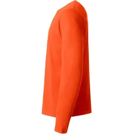 Clique Basic Langarmshirt orange S