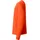 Clique Basic Langarmshirt orange S