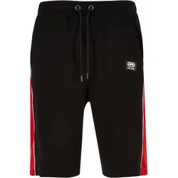 Stoffhose ECKO UNLTD. "Ecko Unltd. Herren Ecko Unltd. Shorts Dave", Herren, Gr. XL, US-Größen, schwarz, 80% Baumwolle, 20% Polyester, loose fit, Hosen