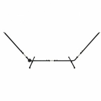 Stabiles hochwertiges Hängemattengestell Hängematte mit Rädern Metall schwarz