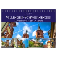 Calvendo Villingen-Schwenningen - Impressionen einer Stadt (Tischkalender 2026 DIN