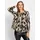 Heine Druckbluse schwarz 46