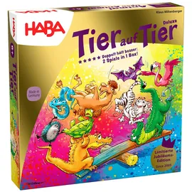 HABA Tier auf Tier Deluxe 20 Jahre deutsche Version