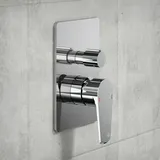 Teorema VELVET Wannen/Brausearmatur für 2-3 Verbraucher Chrom 8VC06CR