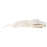 Creativery 12mm Satinband 25m Schleifenband Geschenkband Dekoband Stoffband Uni Champagner