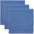 Handtücher 30 x 30 cm blau 3 St.