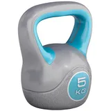 Gorilla Sports Kettlebell Stylish Kettlebell 5 kg blau / grau
