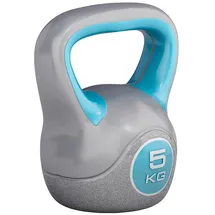 Gorilla Sports Kettlebell Stylish Kettlebell 5 kg blau / grau