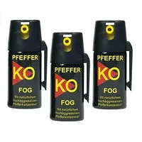 DD-Tackle 3er Set Pfefferspray Tierabwehrspray Ballistol Fog