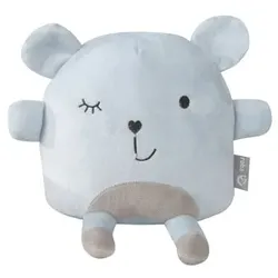 roba Kuschelkissen Lil Cuties Kuscheltier Sammy mit Freundschaftskarte hellblau sky