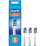 Oral B Oral-B TriZone Elektrische Zahnbürstenköpfe, 3 Stück, entfernt Zahnbelag, ideal für empfindliche Zähne und Zahnfleisch, weiß