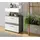 xonox.home Waschbeckenunterschrank Blake 60 x 57 x 34 cm Grau/Weiß Hochglanz