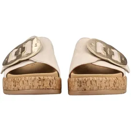 Gabor Pantolette ecru / gold 41