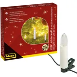 IDENA LED Lichterkette 30 LED warmweiß für Innen