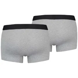 Levi's Solid Basic Trunk grau M 4er Pack