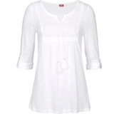 Buffalo Strandshirt Damen weiß , 542228-36