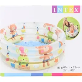 Intex 3-Ring Badebär Baby Pool 61 x 22 cm