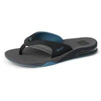 Reef Mens Fanning Fashion casual Flip-Flop, Gray/Light Blue, 8 UK, Mehrfarbig (Grey/Light Blue), 42 EU