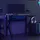 vidaXL Gaming-Schreibtisch mit K-Gestell Schwarz 90x60x75 cm