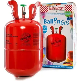 preisknacker Party Factory Ballongas Helium für ca. 30 Luftballons