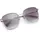 LASCANA Sonnenbrille LASCANA, Damen, silber (silberfarben), Sonnenbrillen Sonnenbrille, modische Sonnenbrille mit großen Gläsern, Damenbrille, Sonnenschutz