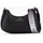 Armani Exchange Wave Small Hobo Bag Umhängetasche Polyurethan Schwarz